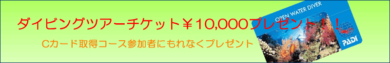 ツアーチケット1万円分プレゼント